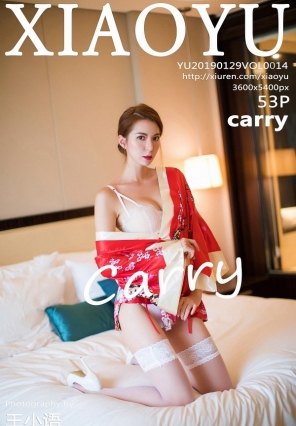 [XIAOYU] 2019.01.29 VOL.014 carry [53P/297M]